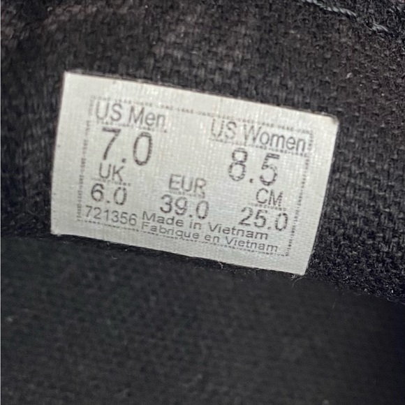 VANS CLASSIC Suede Polka Dot Black White Unisex Men’s Size7.0 Women’s Size 8.5 - Picture 7 of 8